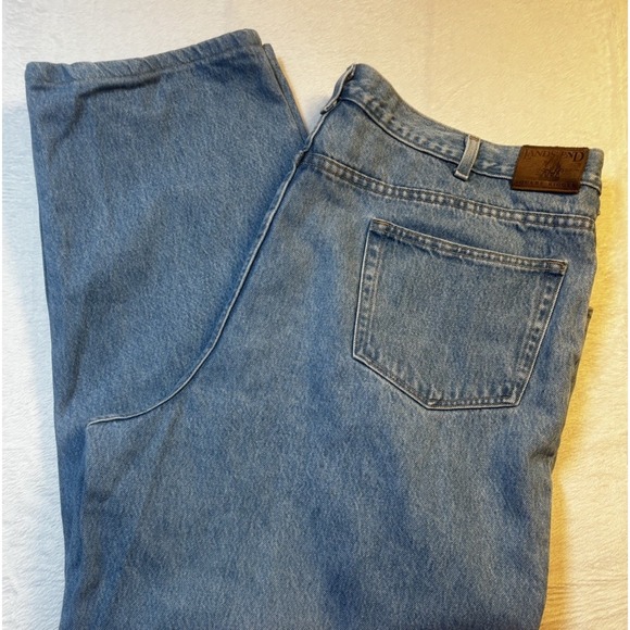 Vintage Lands' End Square Rigger Men's Jeans Size 46x29 Y2K 90s Denim - Picture 1 of 9